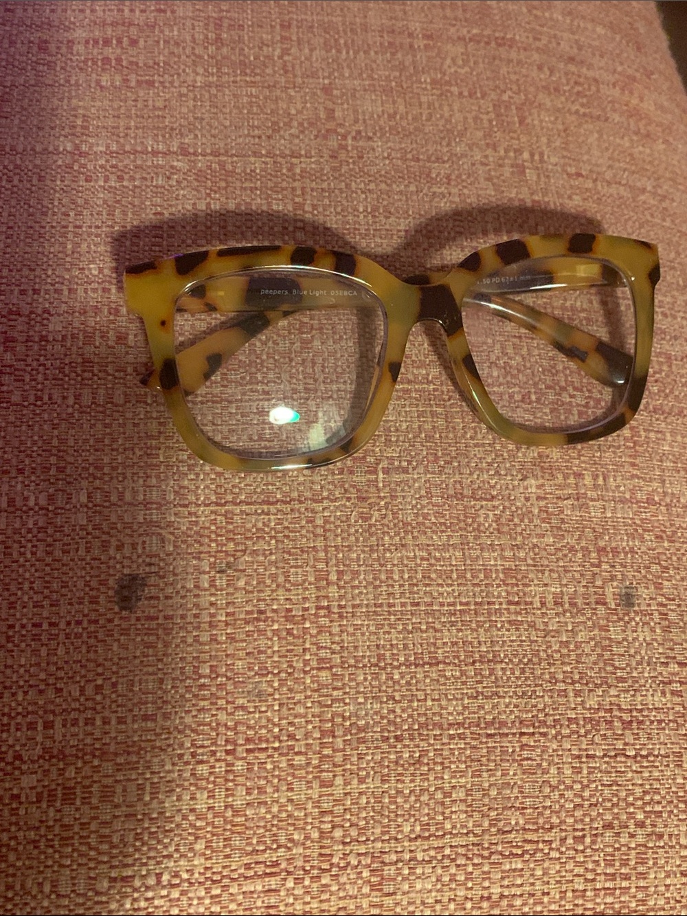Peepers 1.50 strength Tortoiseshell Oversized square progressive